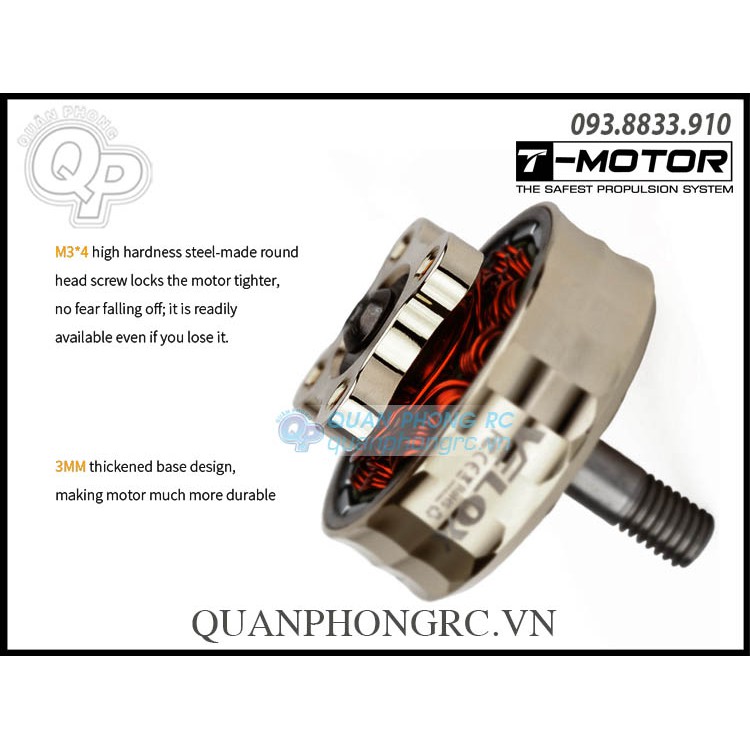 T-Motor Velox V2207.5 KV2550 Brushless Motor