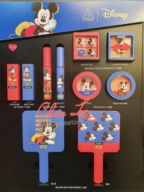 [BILL STORE- CÓ SẴN] Son 3ce Disney Mickey Edition Tattoo Lip Tint | BigBuy360 - bigbuy360.vn