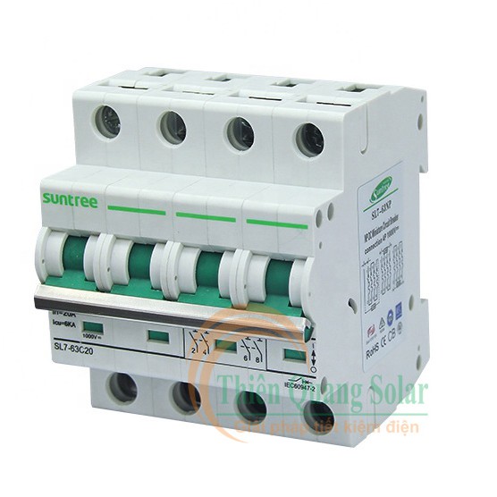 Aptomat dc suntree 4P 1000V 16A-63A