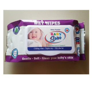 Combo 10 Khăn Giấy Ướt Baby 80 gr SR , WP