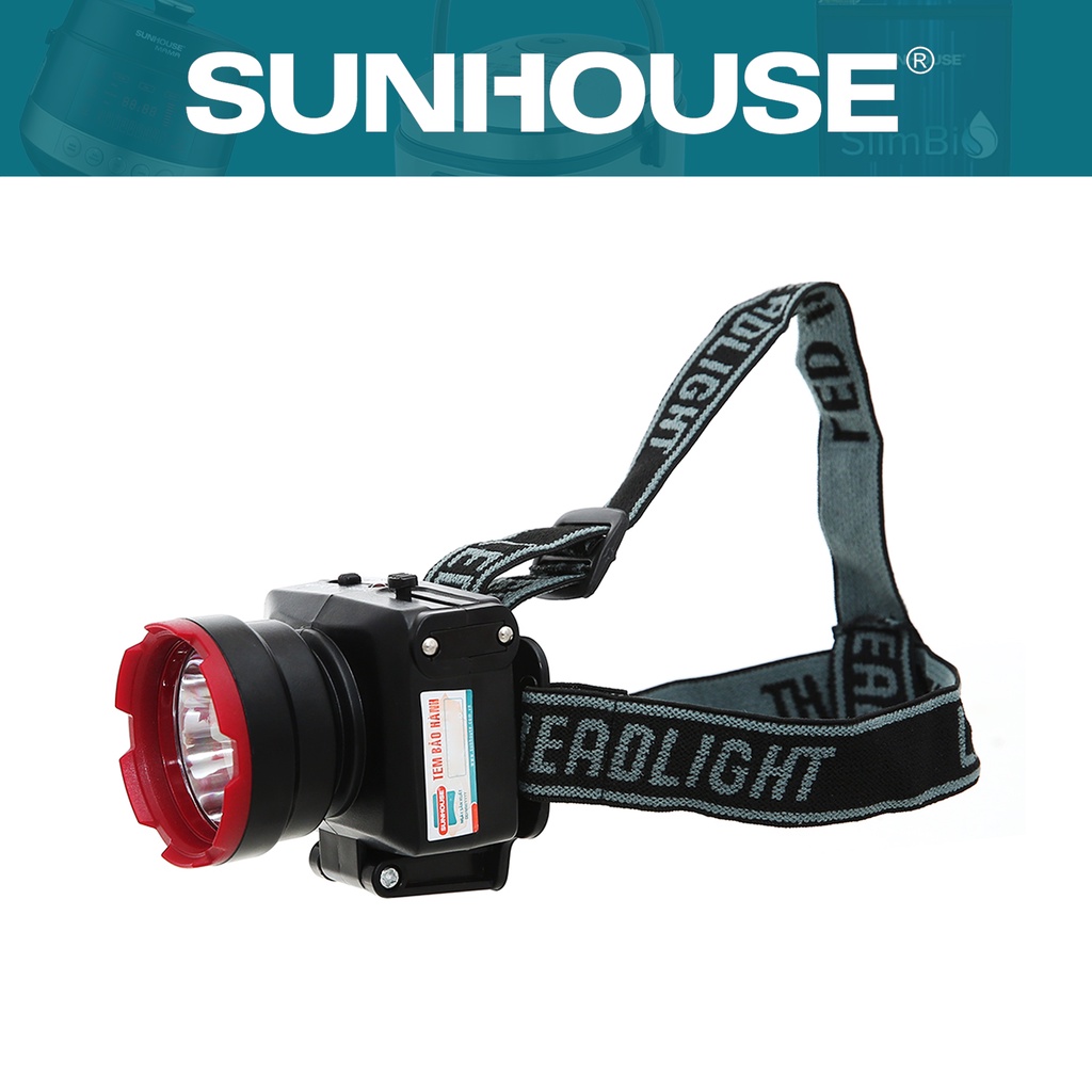 Đèn pin đội đầu SUNHOUSE SHE-5012