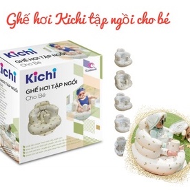 Ghế hơi, ghế phao tập ngồi cho bé KICHI bơm hơi tự động