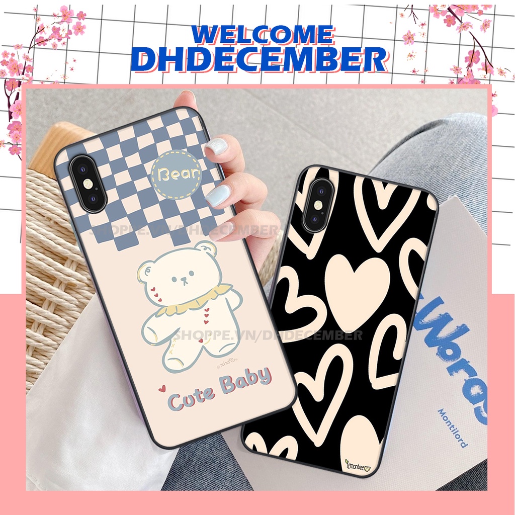 Ốp lưng iphone X / XS / XS MAX in hình 3D  doll@ siêu chất - nhân vật H.OẠT H.ÌNH