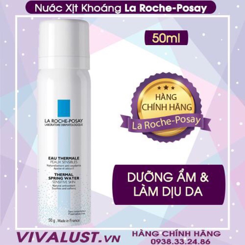 Nước Xịt Khoáng La Roche-Posay Thermal Spring Water (50ml) - Làm Dịu Và Bảo Vệ Da