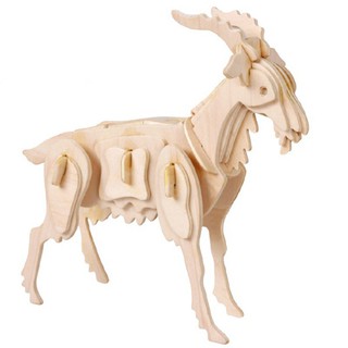 Đồ chơi lắp ghép gỗ 3D Con dê