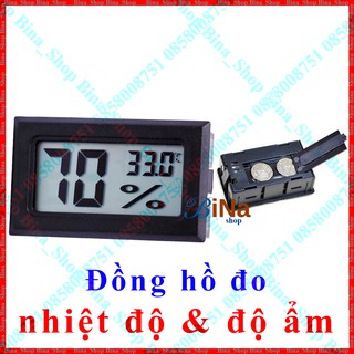 Đồng hồ đo nhiệt độ và độ ẩm