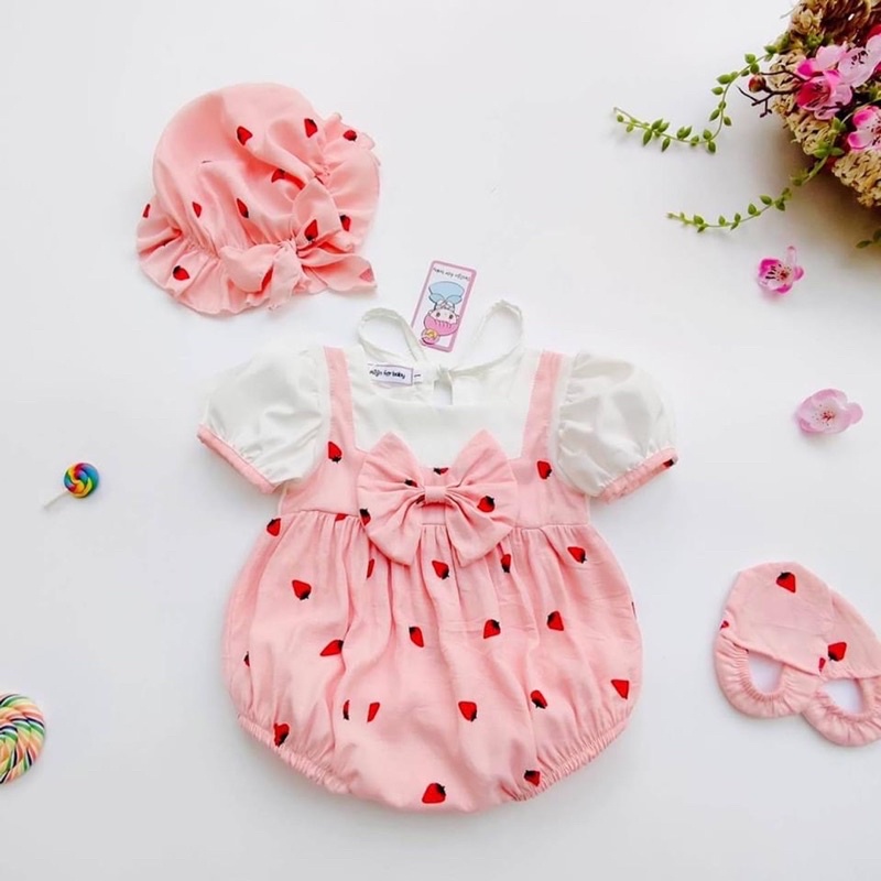 TO MÀ TỒ Body tặng mũ cho bé mã 42055