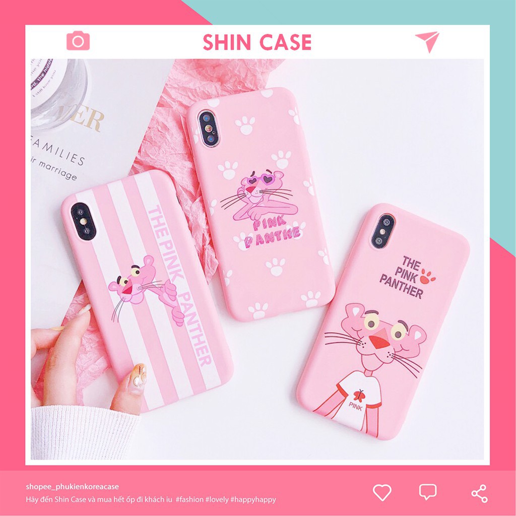 Ốp lưng iphone Pink Panther 5/5s/6/6plus/6s/6splus/7/7plus/8/8plus/x/xr/xs/11/12/pro/max/plus/promax