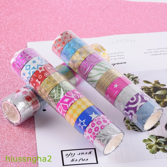 Set 60 Cuộn Băng Dính Trang Trí Thủ Công Đa Dụng