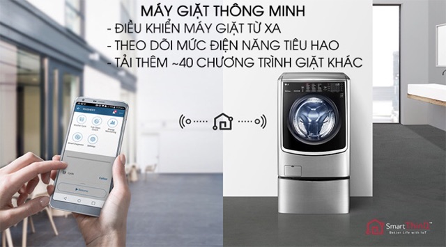 Máy giặt lồng đôi LG Inverter F2721HTTV/T2735NWLV (Miễn phí giao tại HCM-ngoài tỉnh liên hệ shop)