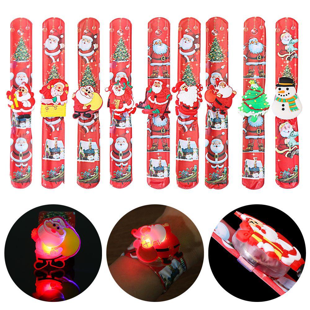 LET Đồng Hồ Đeo Tay Phát Quang Hình Ông Già Noel Xinh Xắn Dành Cho Bé