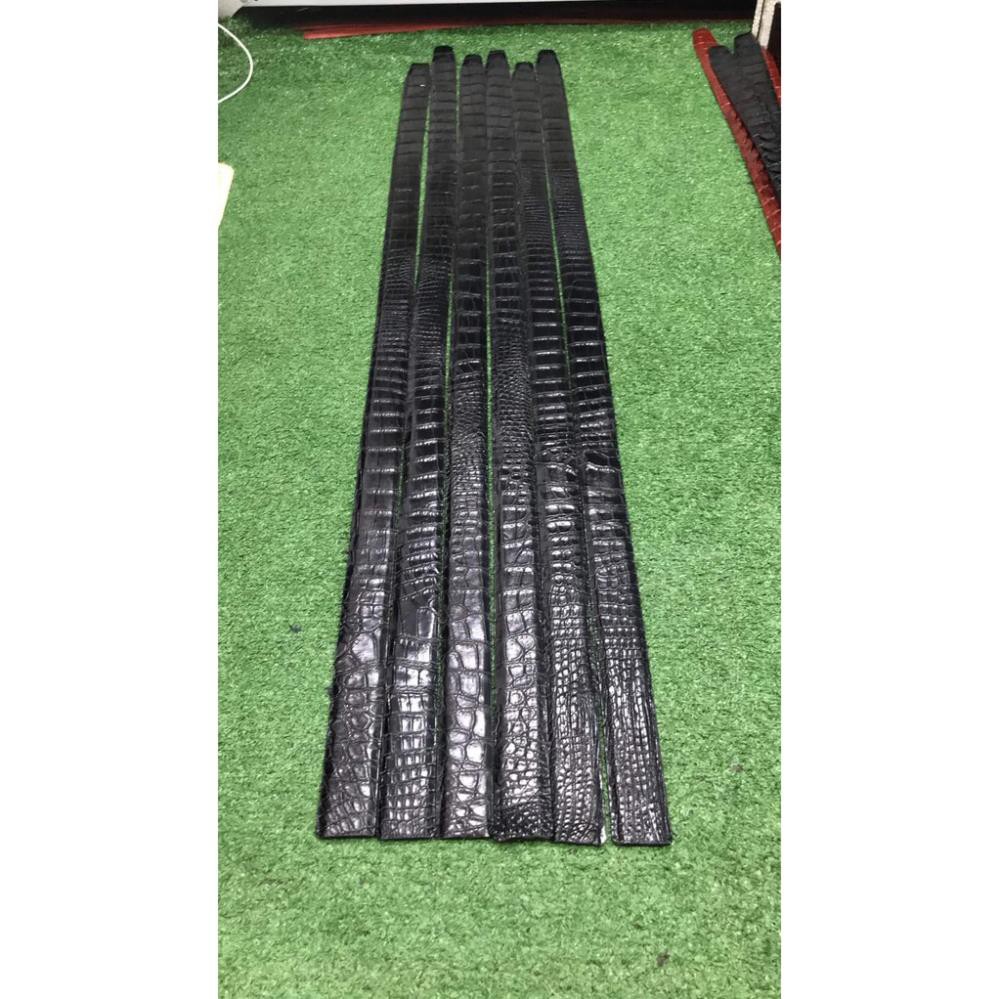 Dây Lưng Nam Da Cá Sấu Thật 100% Liền Sợi Thời Trang Cao Cấp Bảo Hành 12 Tháng