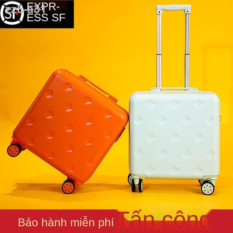 Hành lý nhỏ Nam 18 inch Mini Nữ có hộp đựng mật khẩu 20 Vali du lịch dễ thương Phiên bản Hàn Quốc