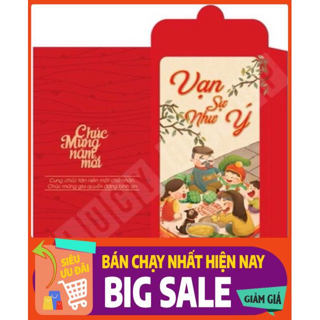 [Sale Khủng] 199k/1000c Lì Xì giấy OP dày mẫu thiết kế