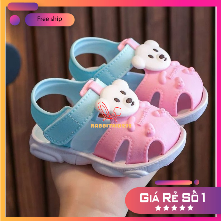 Dép tập đi cho bé,sandan tập đi đế mềm êm,chống trơn trượt cho bé