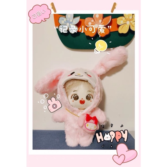 Áo thú lông cho doll