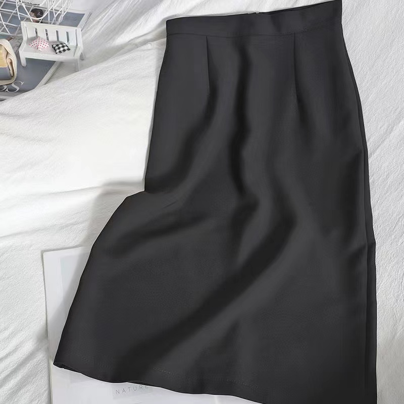 Chân Váy Maxi Lưng Cao Phong Cách Hàn Quốc Mới Cho Nữ