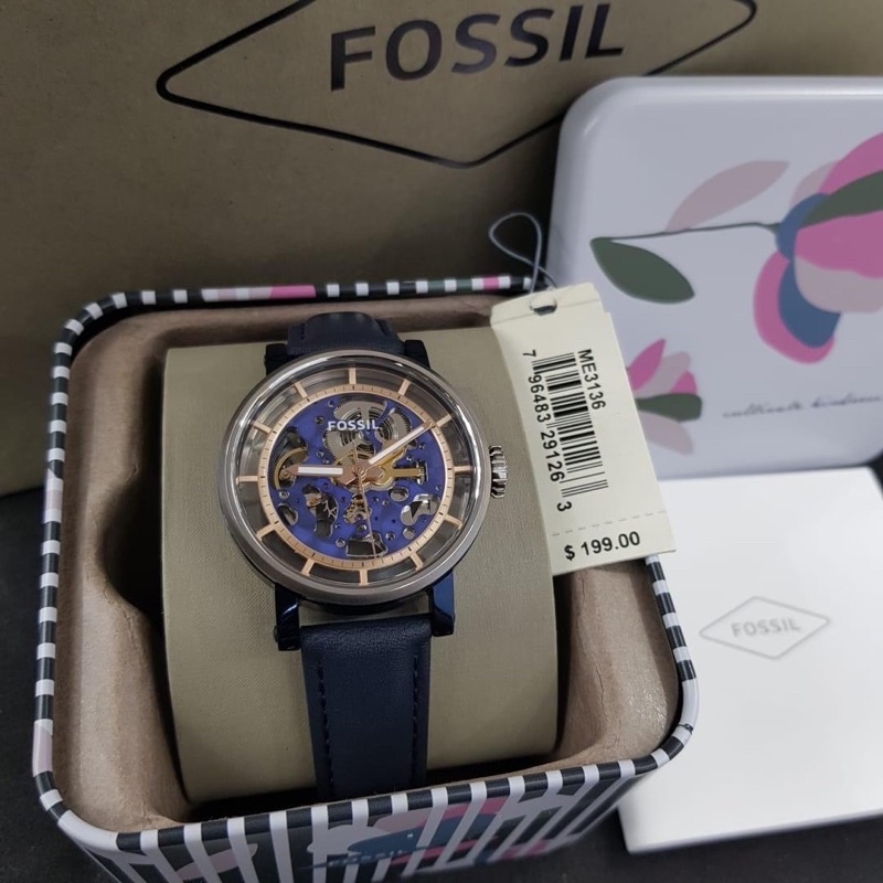Đồng Hồ Nam Fossil ME3136 Automatic - Dây Da - size 38mm fullbox