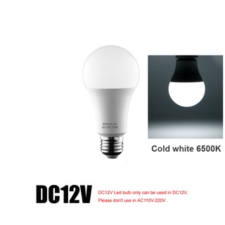 Bóng Đèn Led DC 12V E27 DC AC 12V 24V 36V 48V 3W 6W 9W 12W 15W 18W Sử Dụng