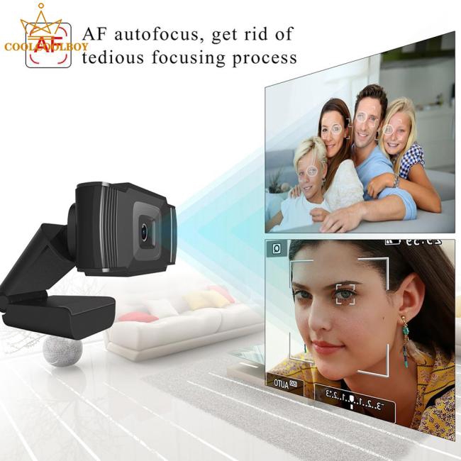Webcam Hd 1080p 5mp Usb3.0 Tự Động Có Mic Cho Máy Tính / Laptop | BigBuy360 - bigbuy360.vn