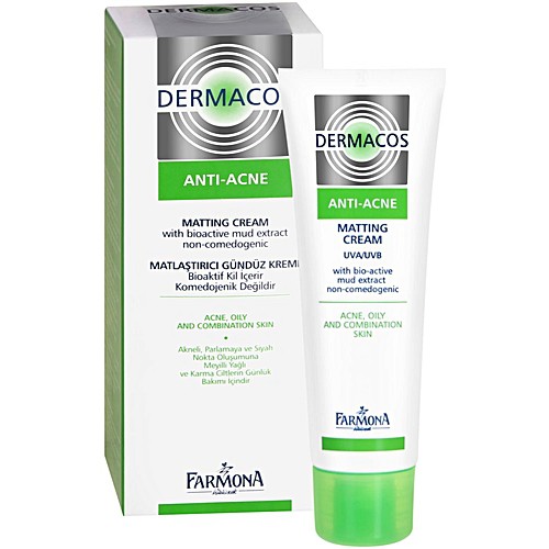 DERMACOS ANTI-ACNE MATTING CREAM – KEM GIẢM BÓNG NHỜN NGỪA MỤN \u003cHÀNG CHÍNH HÃNG>