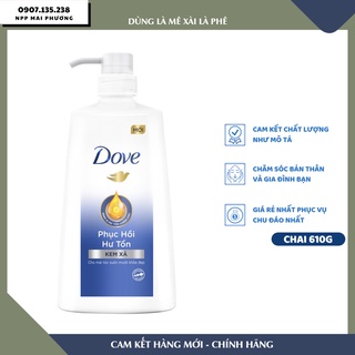 Dầu xả Dove phục hồi hư tổn 610g