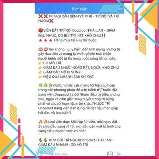 Trĩ đặt và Trĩ bôi thái lan chính hãng ,