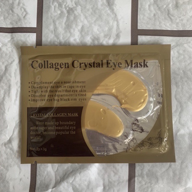 Mặt nạ mắt Collagen Crystal nhiều mẫu - 1 Miếng