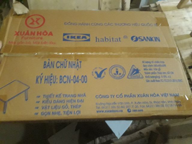 BÀN GẤP XUÂN HÒA