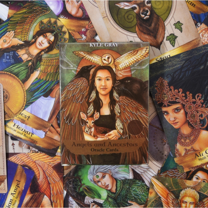 Bộ Bài Tarot Thiên Thần Và Ancestors Bằng Tiếng Anh