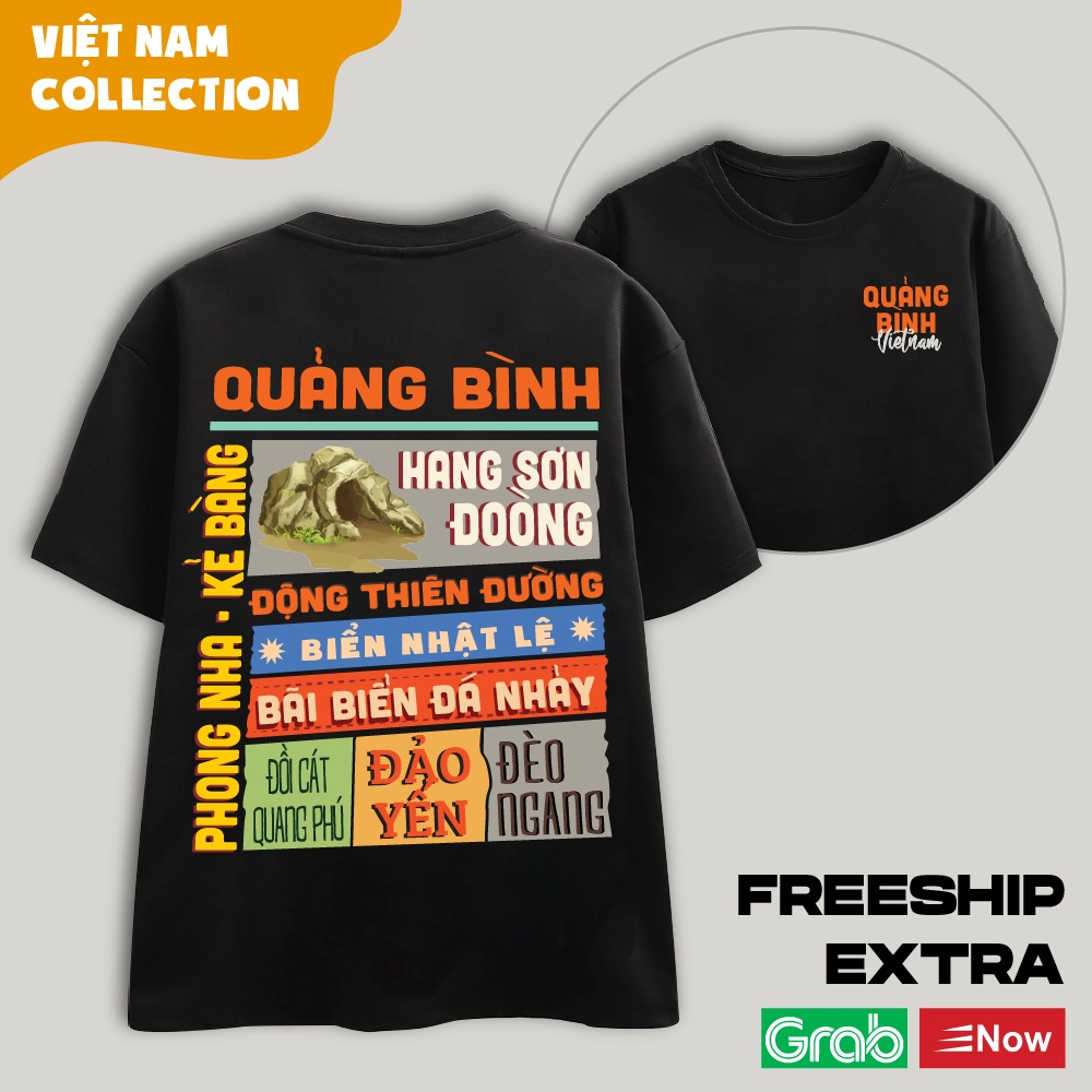 Áo Thun Unisex Nam Nữ Oversize Local Brand Tỉnh Thành - Quảng Bình PISCES OFFICIAL