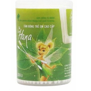 Tăm bông trẻ em cao cấp Hana - hộp 200 cây