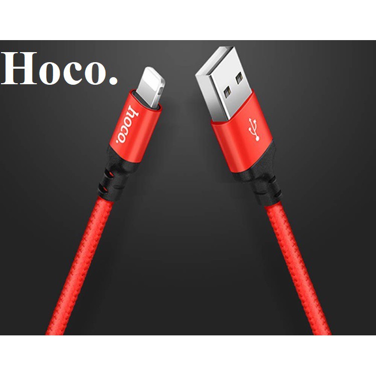Cáp sạc IPdài 1m/2m Hoco X14 siêu bền hàng