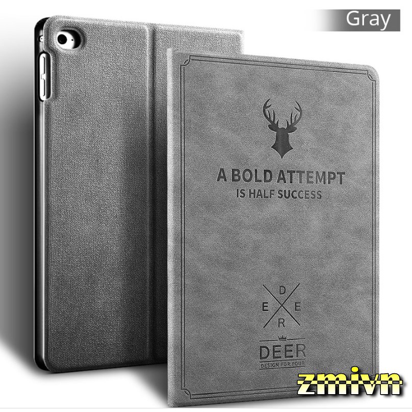 [ iPad Gen7/8/9] Ốp iPad, Bao da iPad Gen 7 /8 2019 10.2 inch họa tiết Hươu