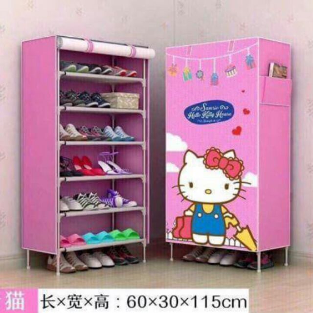 Tủ giày 3d 6 tầng