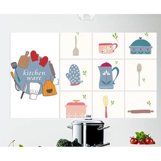 Decal dán bếp tráng nhôm cách nhiệt - Dụng Cụ làm bếp