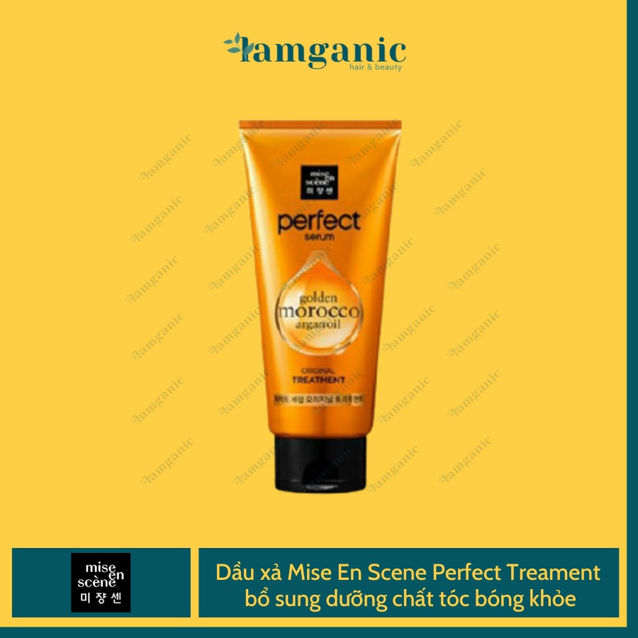 Kem xả Mise En Scene Perfect Repair Treatment - Cung cấp dưỡng chất giúp tóc khỏe, bóng mượt, chống chẻ ngọn, rụng, gãy