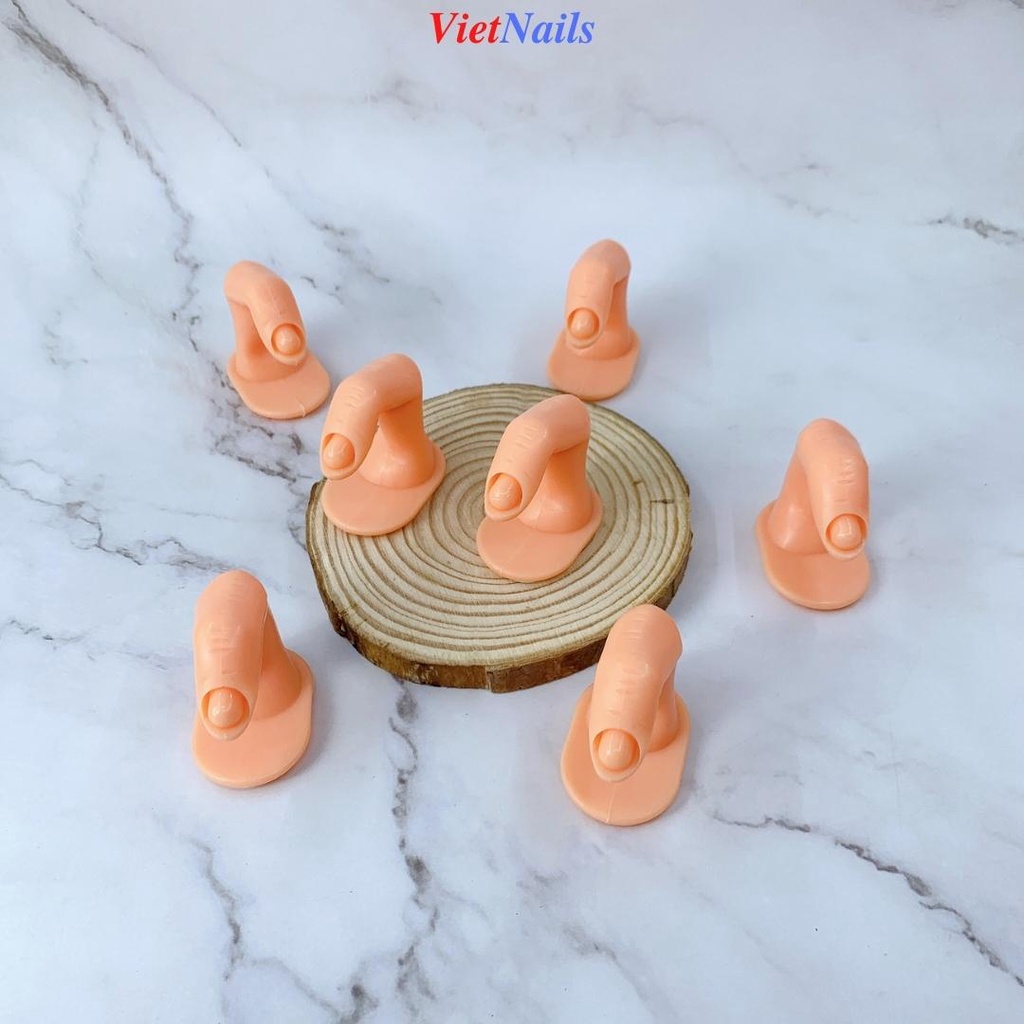 Ngón Tay Giả Gắn Móng Nail Tập Vẽ Trang Trí Móng - Ngón Giả Loại Không Có Móng