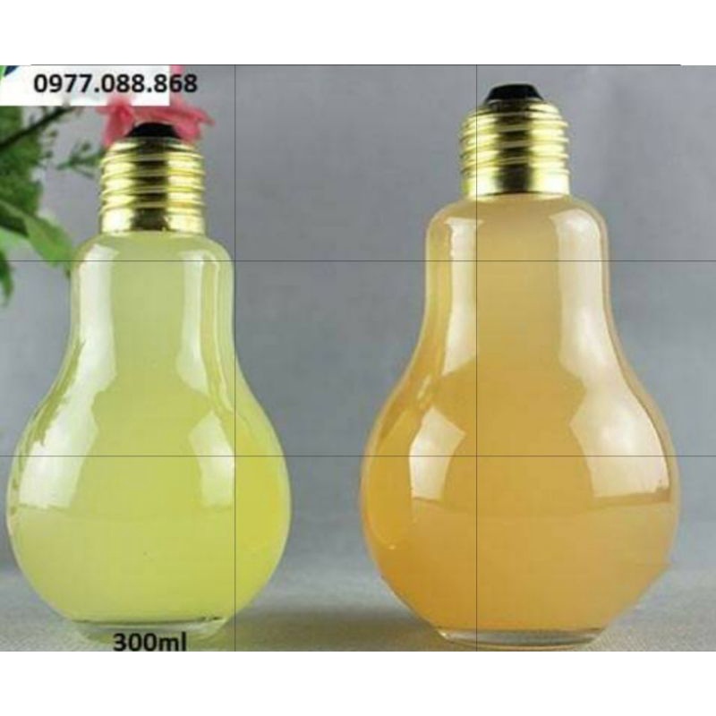 Lọ Bóng Đèn thủy tinh 300ml siêu yêu