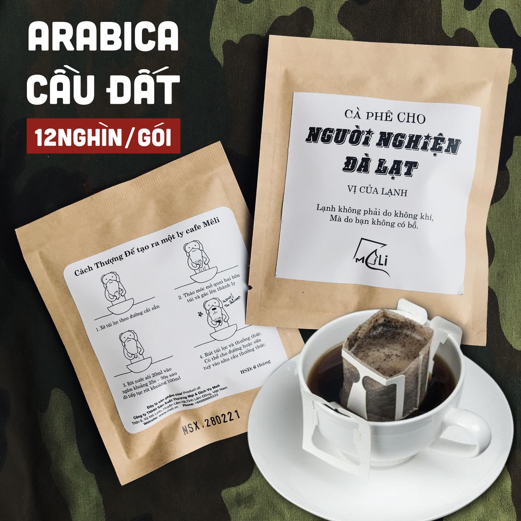 Cà Phê Túi Lọc Arabica Và Robusta Tiện Dụng Nguyên Chất 100% | BigBuy360 - bigbuy360.vn