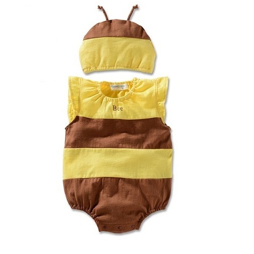 Bộ body cotton có mũ hình thú ngộ nghĩnh cho bé yêu