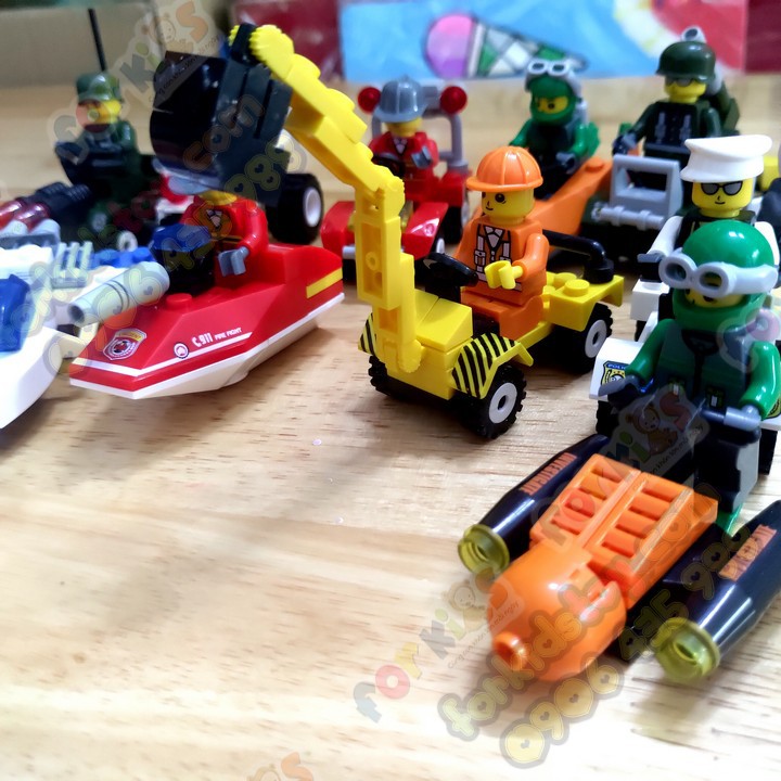 Lego nhỏ trẻ em, lego nhí (có người) cho bé