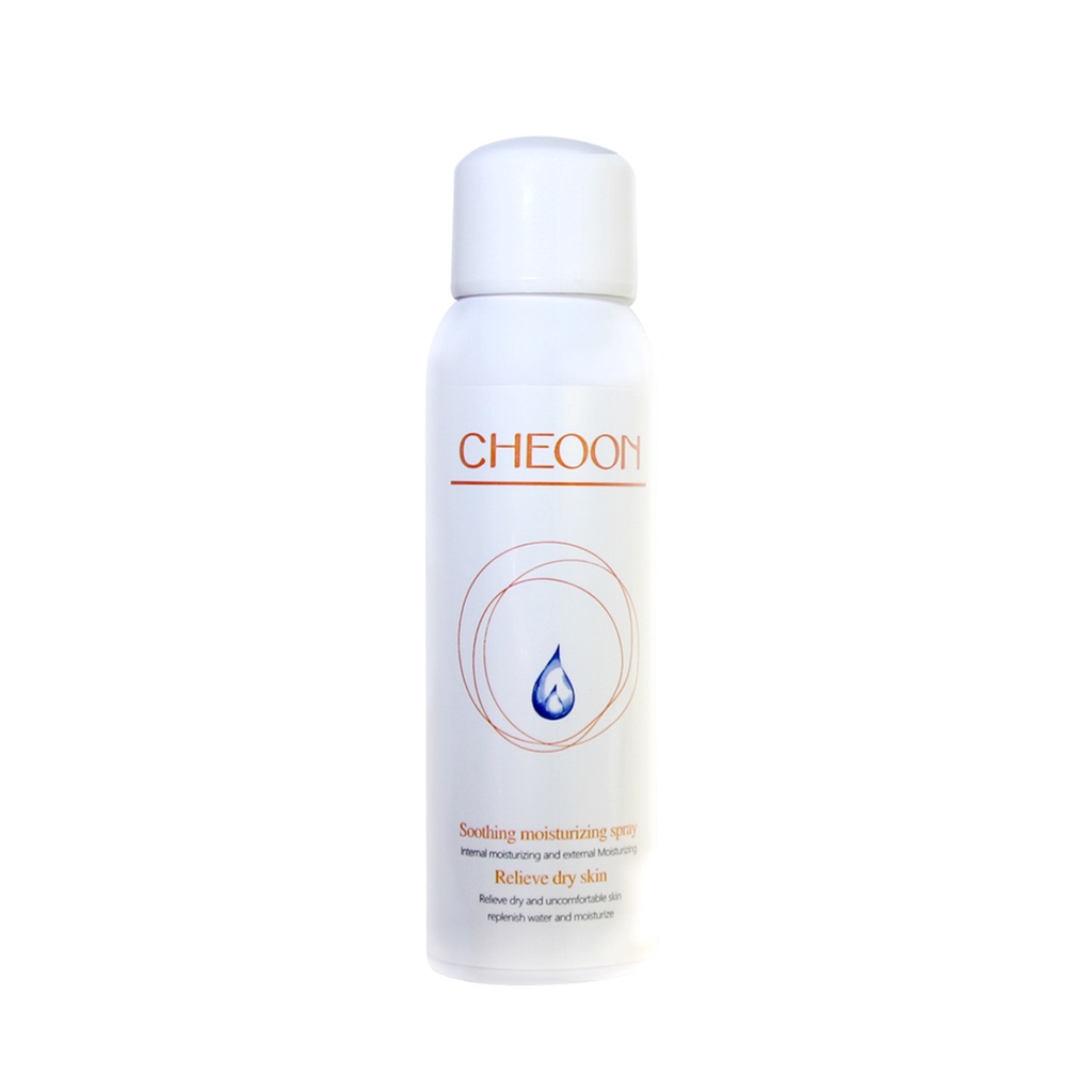 Xịt khoáng nano dưỡng ẩm CHEOON giúp giữ ẩm làm dịu da, làm giảm các triệu chứng dị ứng, bổ sung khoáng chẩt cho da150ml
