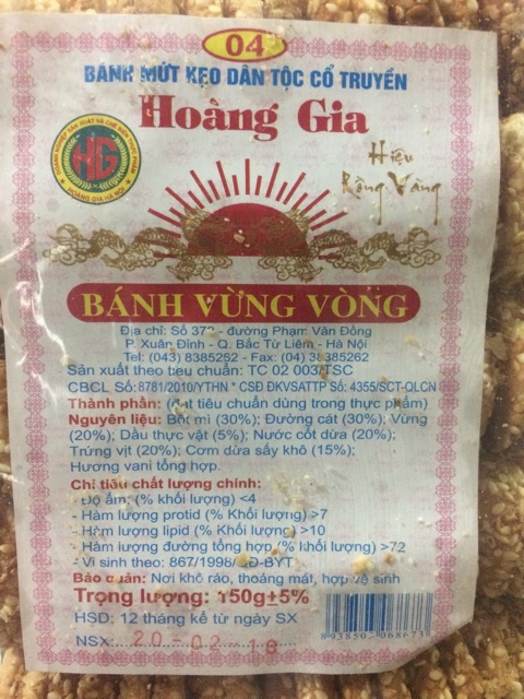 Bánh vừng vòng