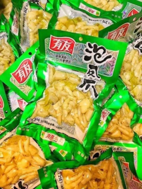 🔰  Chân gà muối yoyo cay túi 250g ✅