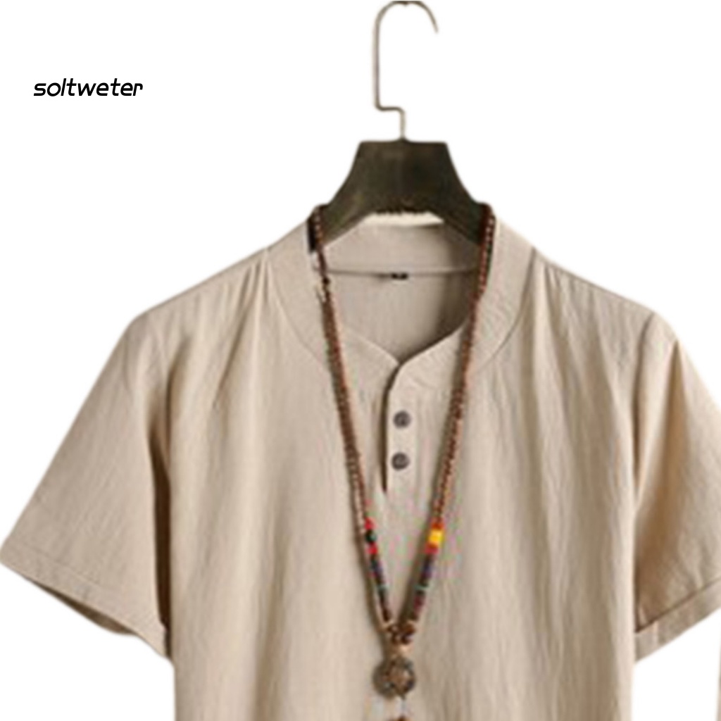 Bộ Trang Phục Lưng Thun Phong Cách Trung Hoa Cho Nam