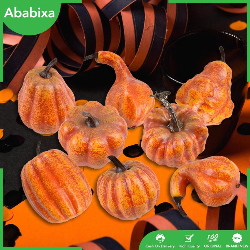 Bí Ngô Giả Bằng Xốp Trang Trí Halloween