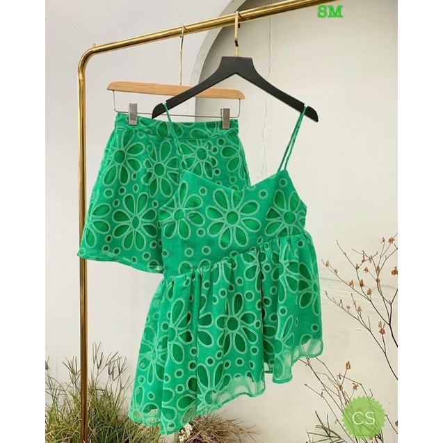 Sét hai dây hoa tơ kính