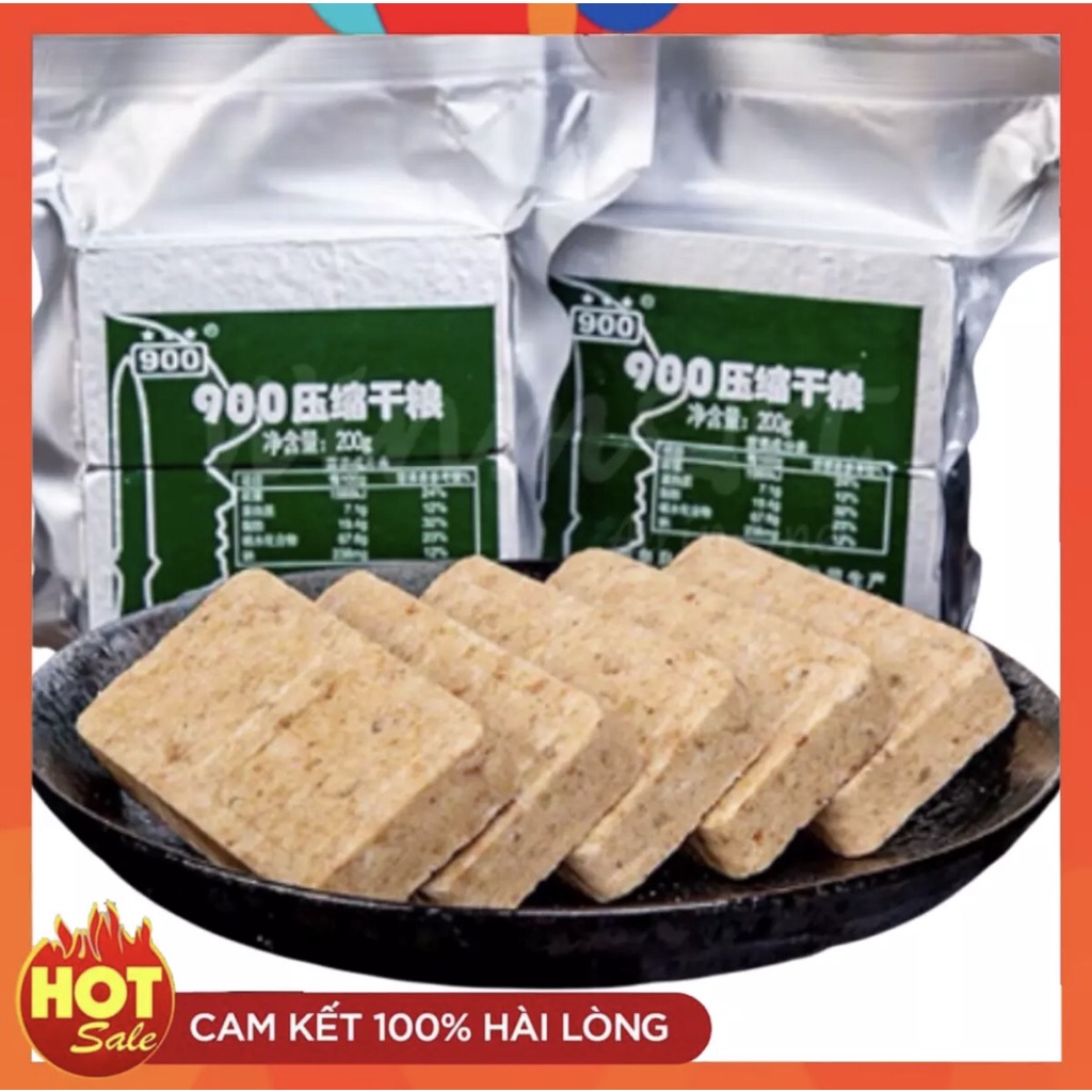 LƯƠNG KHÔ QUÂN ĐỘI 900 BA SAO HỘP SẮT4KG - LOẠI 1