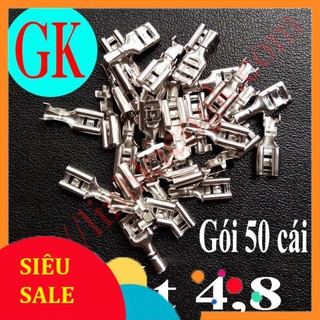 [ SIEU RE ]  [50 cái] Cốt 4,8 - đầu cốt điện